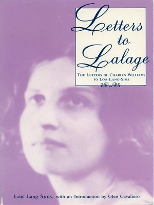 cover image of Letters to Lalage